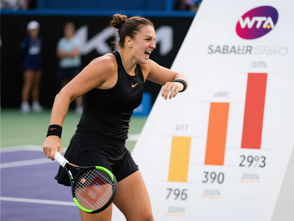 萨巴伦卡积分跻身历史前三 她的统治时代即将到来? 萨巴伦卡积分跻身历史前三 她的统治时代即将到来?